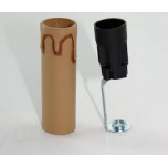 portalampade e14 candela antico epl710/7ca